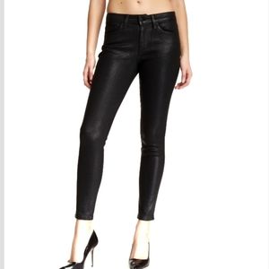 Joe Jean's Slim Ankle Black Coated.